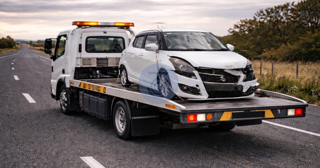 Safe Towing Solutions for Accident Damaged Vehicles
